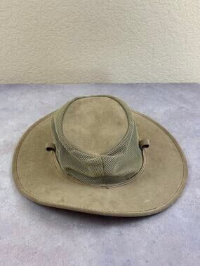 Jacaru Australia Womens Shady Lady Hat Size Medium Mesh Vented Leather